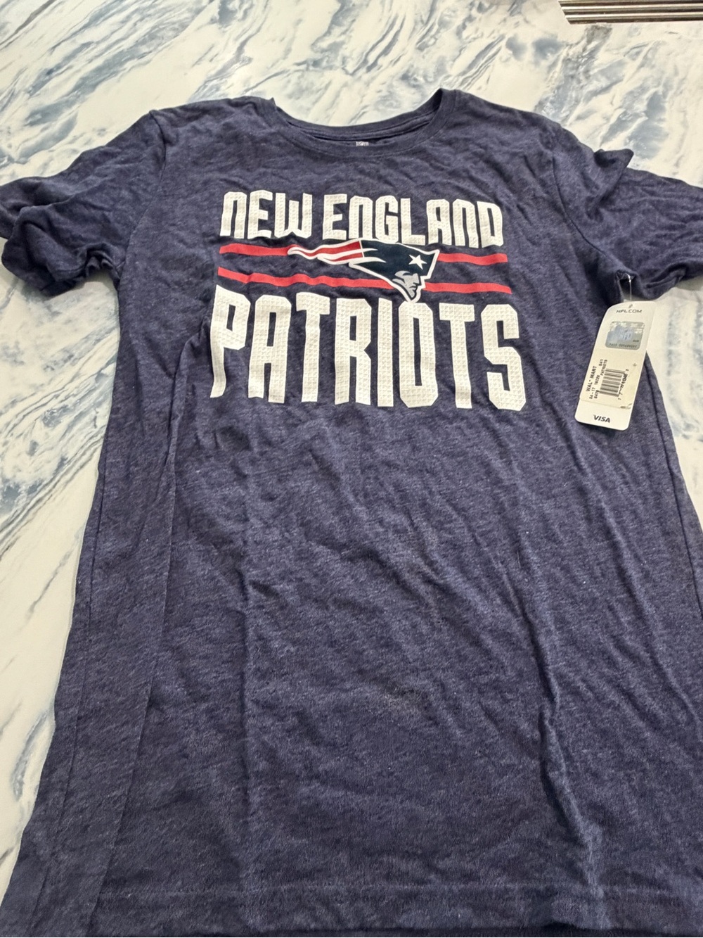 NFL New England Patriots Kids Short Sleeve Tee size XXL NWT
